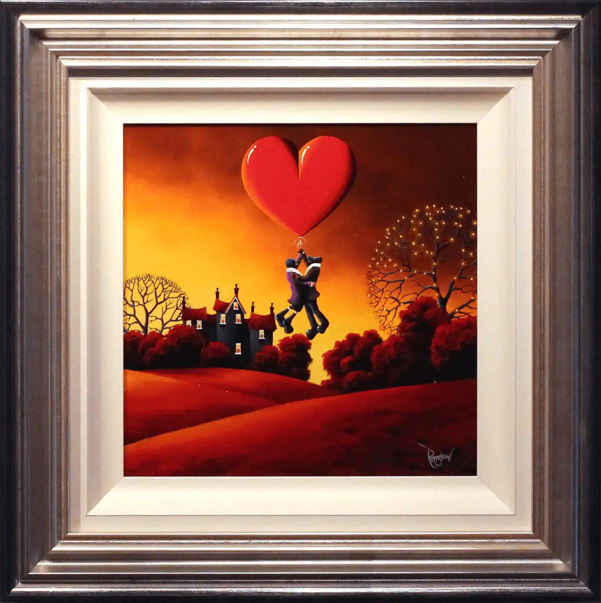 Love Will Lift Us Up - SOLD by artist David Renshaw - Wyecliffe Galleries