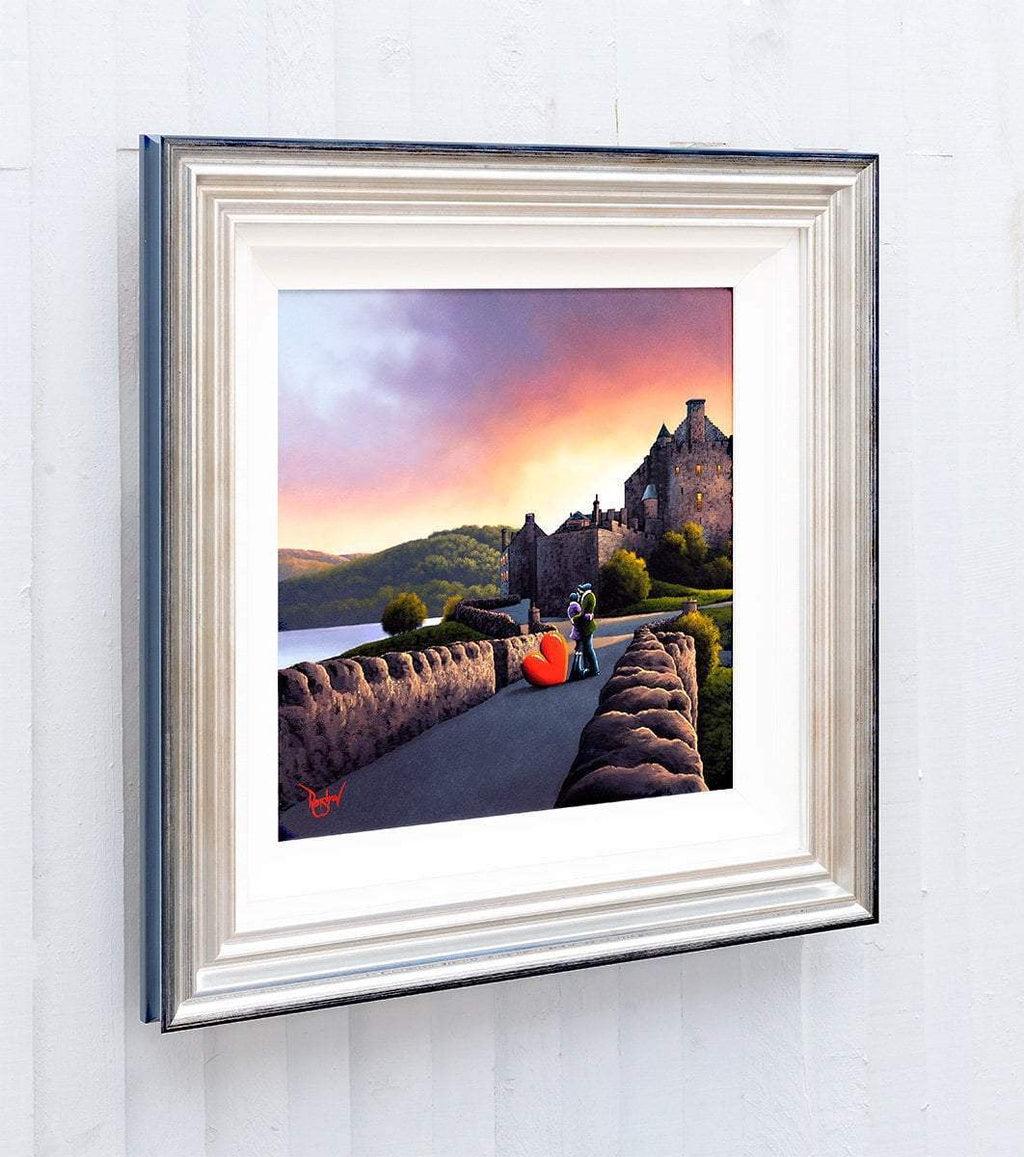 Love With a View - Original - SOLD by artist David Renshaw - Wyecliffe Galleries
