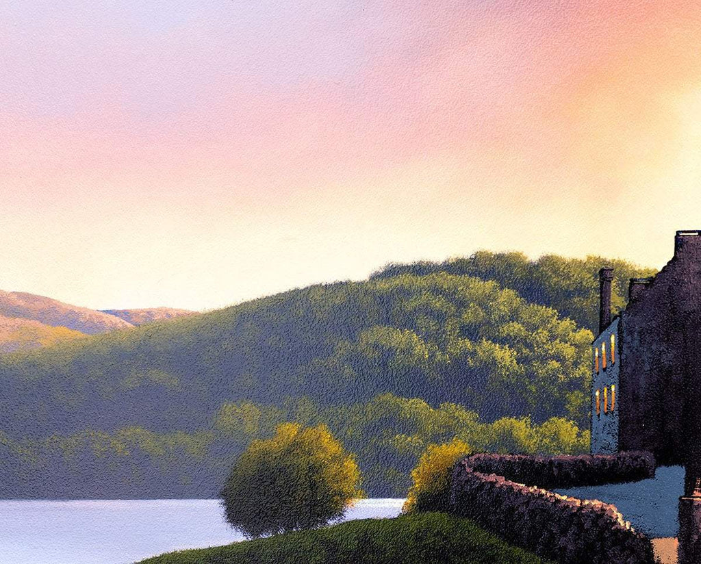 Love With a View - Original - SOLD by artist David Renshaw - Wyecliffe Galleries