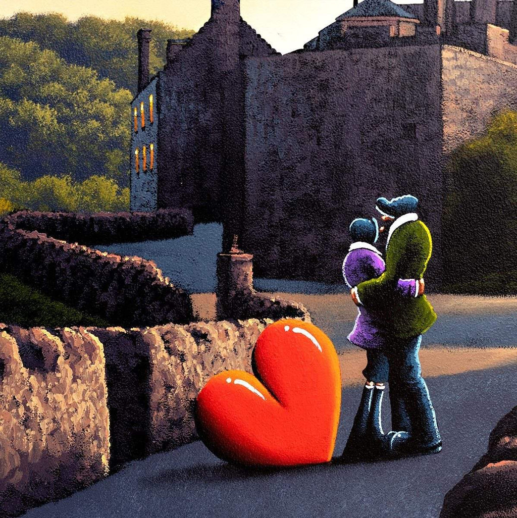 Love With a View - Original - SOLD by artist David Renshaw - Wyecliffe Galleries