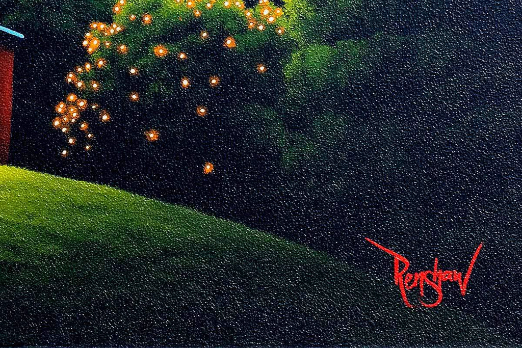 Loved Up - Original - SOLD by artist David Renshaw - Wyecliffe Galleries