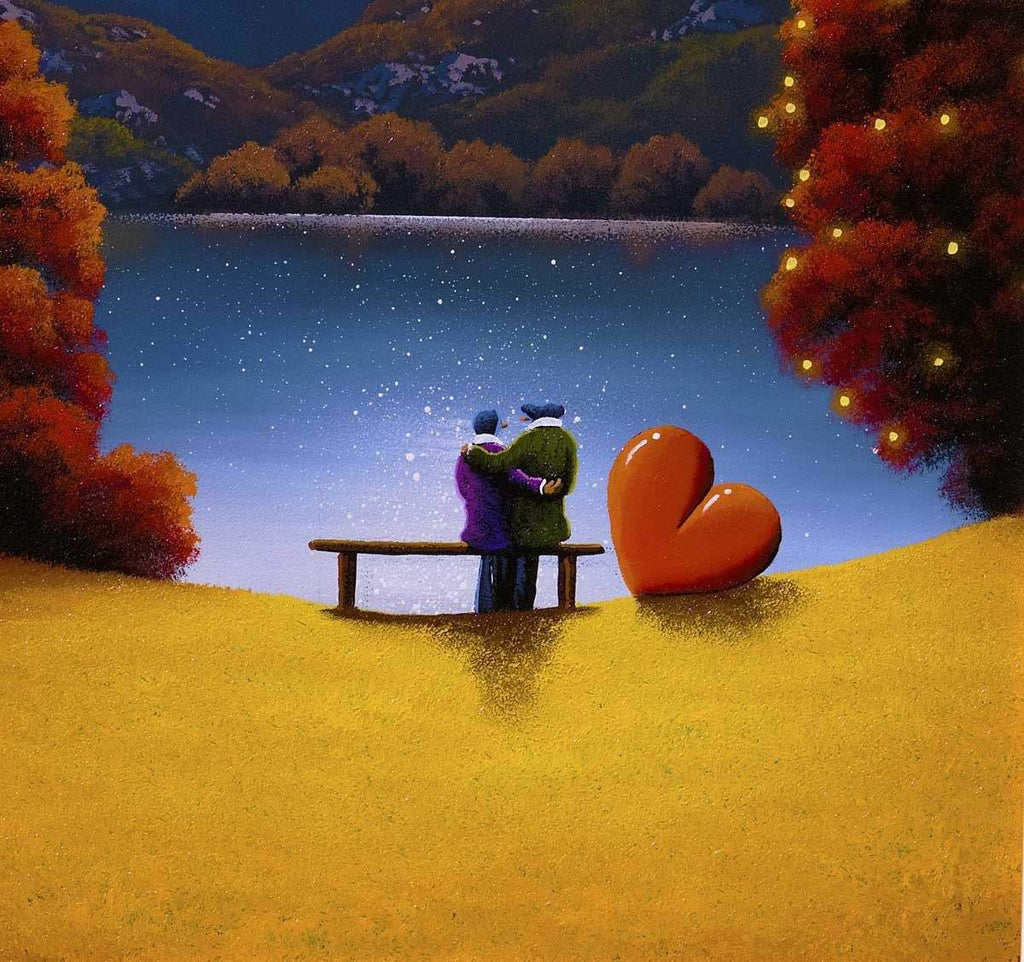 Lover's Lake - SOLD by artist David Renshaw - Wyecliffe Galleries