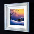 Lovers Bench - Original - SOLD by artist David Renshaw - Wyecliffe Galleries