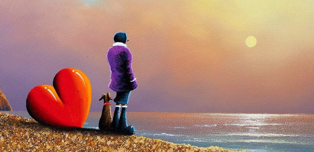 Lovers Cove - Original - SOLD by artist David Renshaw - Wyecliffe Galleries