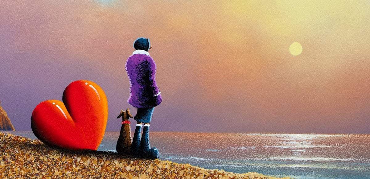 Lovers Cove - Original - SOLD by artist David Renshaw - Wyecliffe Galleries