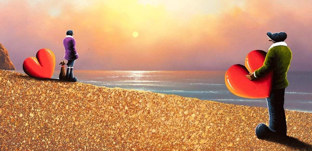 Lovers Cove - Original - SOLD by artist David Renshaw - Wyecliffe Galleries