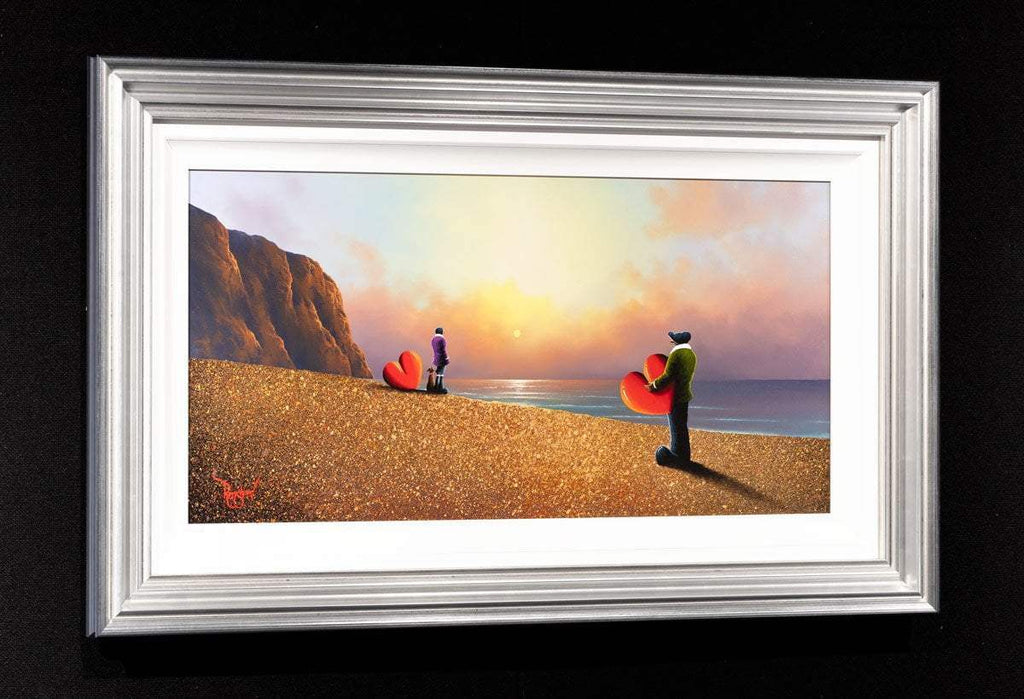 Lovers Cove - Original - SOLD by artist David Renshaw - Wyecliffe Galleries