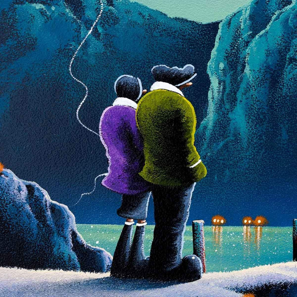 Lovers Lake - Original - SOLD by artist David Renshaw - Wyecliffe Galleries
