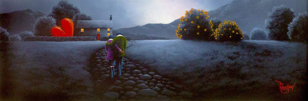 Lovers Lane - Original - SOLD by artist David Renshaw - Wyecliffe Galleries