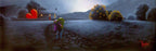 Lovers Lane - Original - SOLD by artist David Renshaw - Wyecliffe Galleries