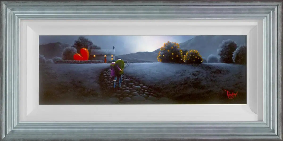 Lovers Lane - Original - SOLD by artist David Renshaw - Wyecliffe Galleries