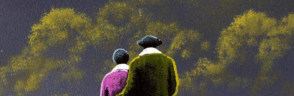 Lovers Loch - Original - SOLD by artist David Renshaw - Wyecliffe Galleries