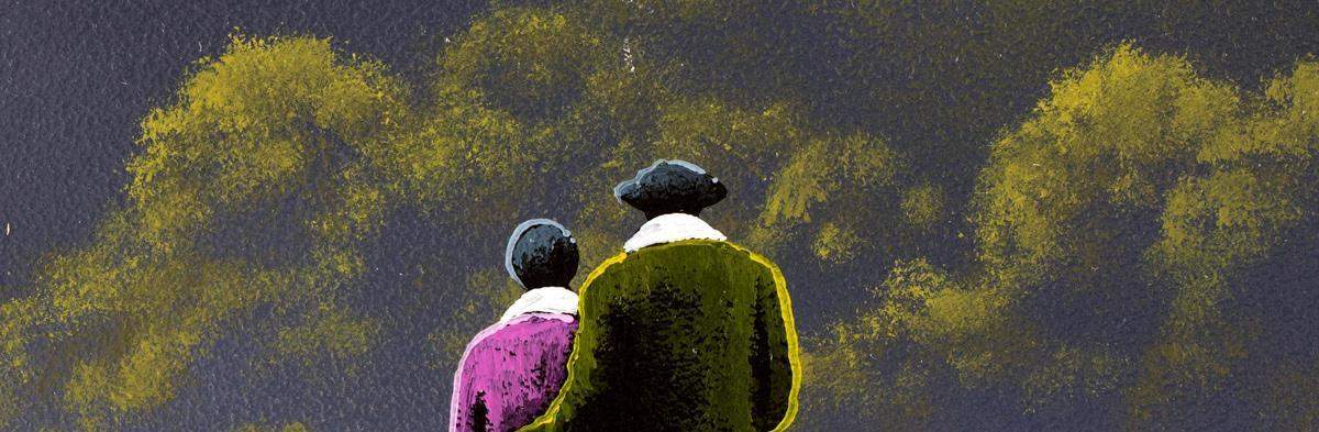 Lovers Loch - Original - SOLD by artist David Renshaw - Wyecliffe Galleries