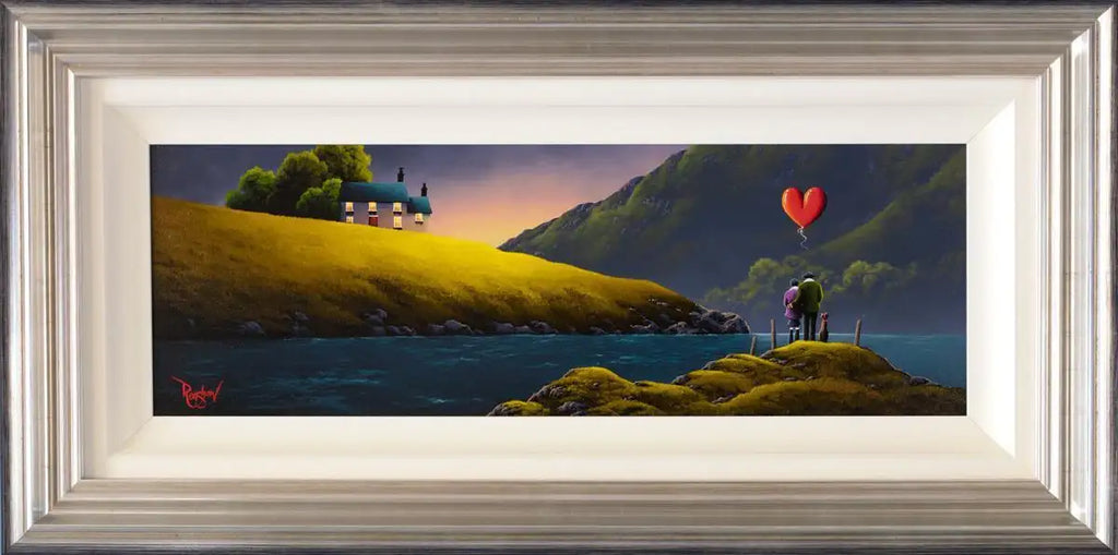 Lovers Loch - Original - SOLD by artist David Renshaw - Wyecliffe Galleries