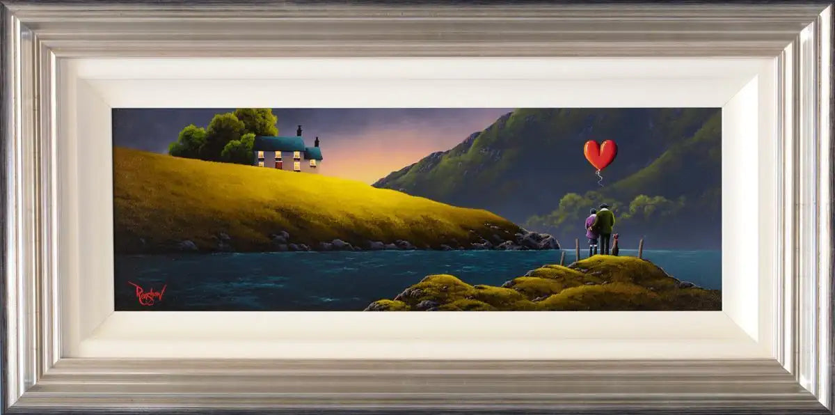 Lovers Loch - Original - SOLD by artist David Renshaw - Wyecliffe Galleries