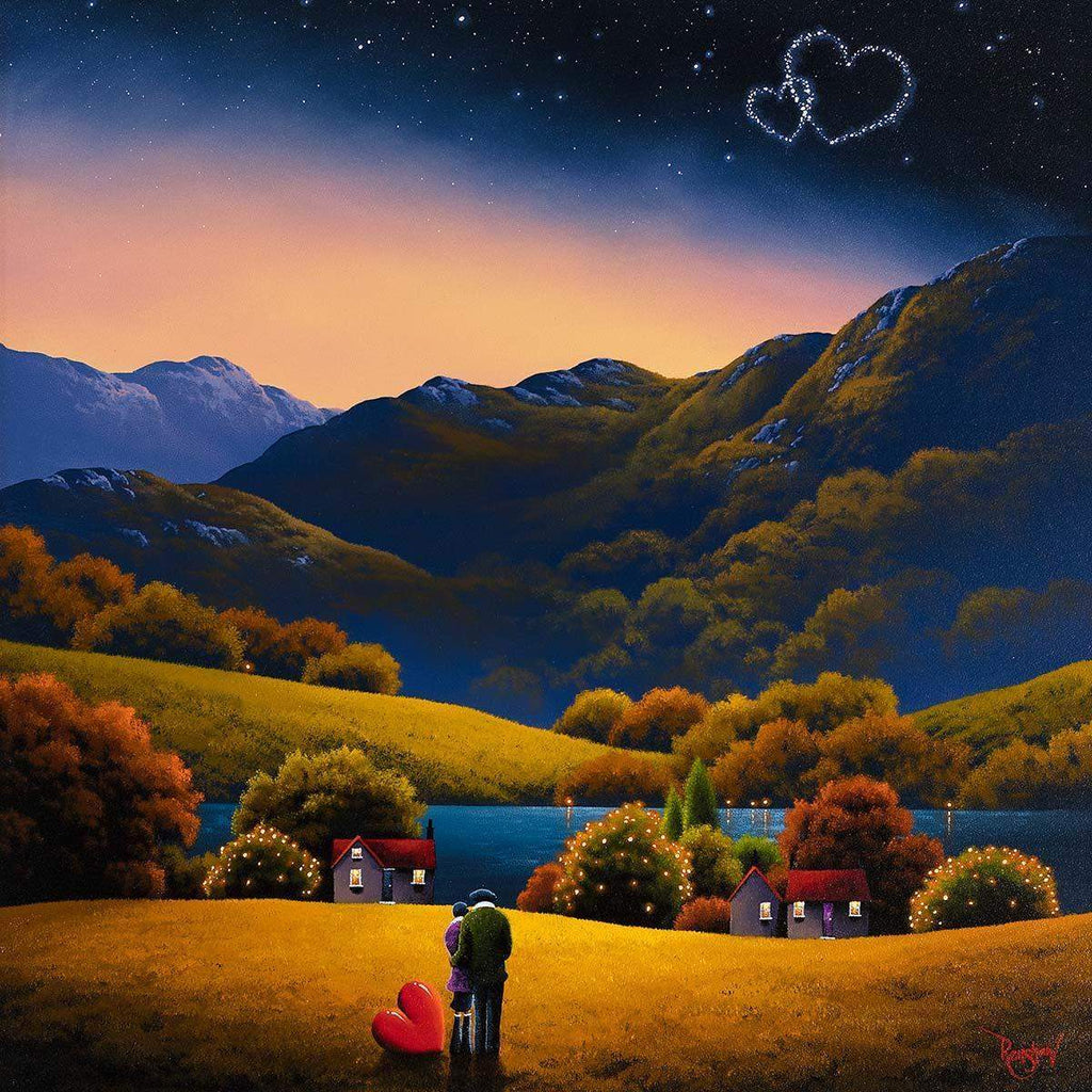 Lovers Point - SOLD by artist David Renshaw - Wyecliffe Galleries