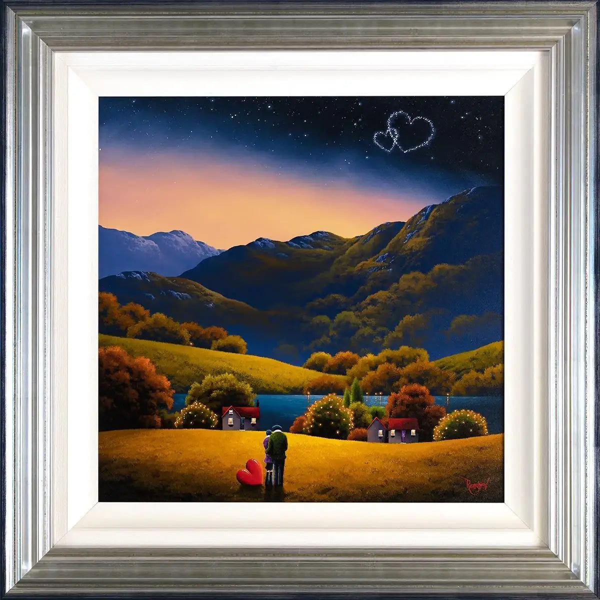 Lovers Point - SOLD by artist David Renshaw - Wyecliffe Galleries