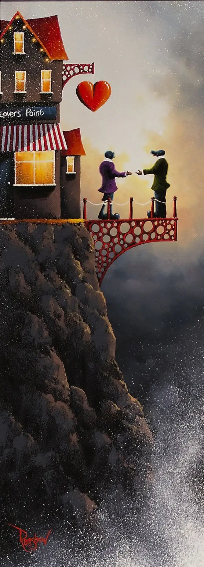 Lovers Point - SOLD by artist David Renshaw - Wyecliffe Galleries