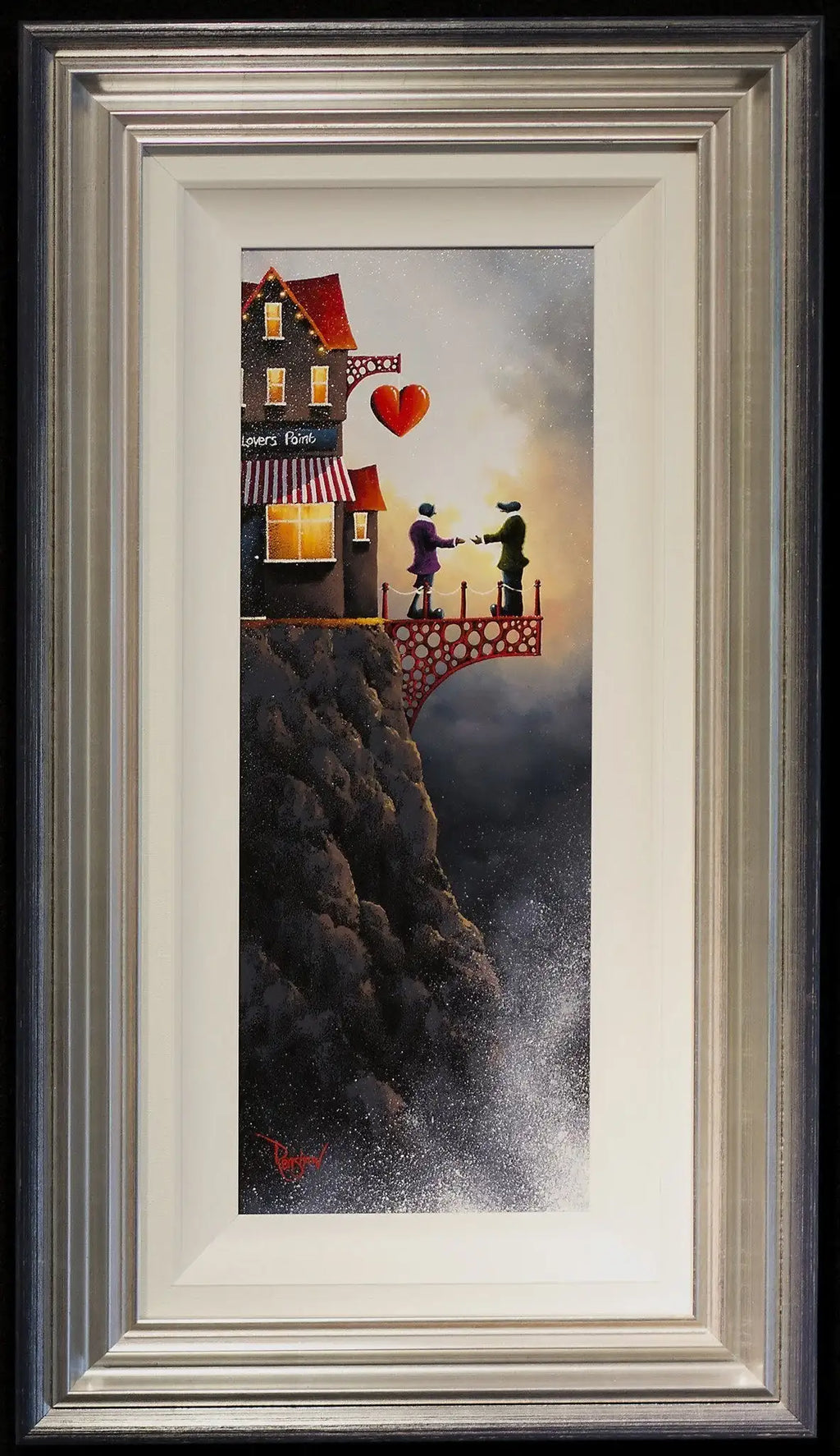 Lovers Point - SOLD by artist David Renshaw - Wyecliffe Galleries