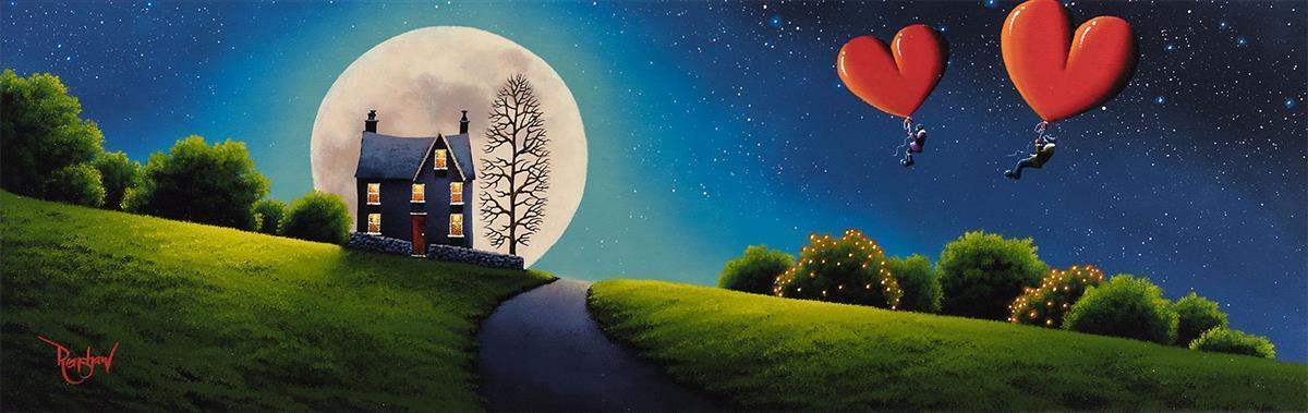 Loves Journey - Original - SOLD by artist David Renshaw - Wyecliffe Galleries