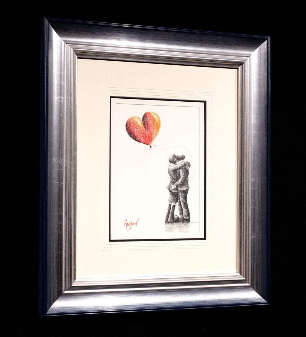Loving Embrace - Original sketch - SOLD by artist David Renshaw - Wyecliffe Galleries