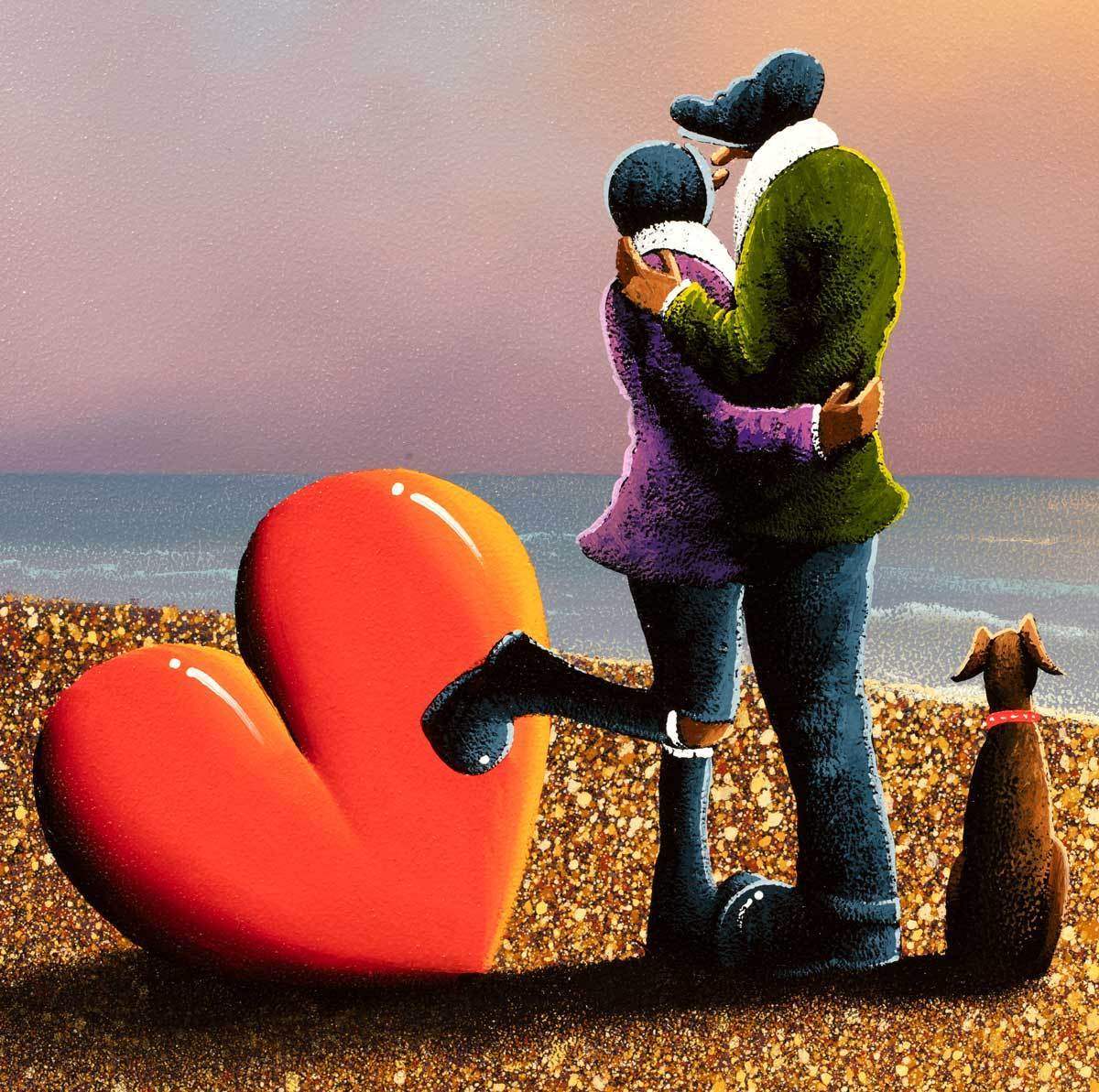 Loving Every Moment - Original - SOLD by artist David Renshaw - Wyecliffe Galleries