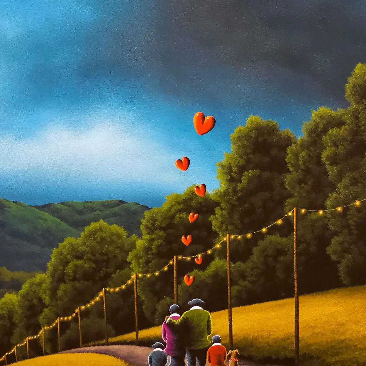 Loving Union - Original - SOLD by artist David Renshaw - Wyecliffe Galleries