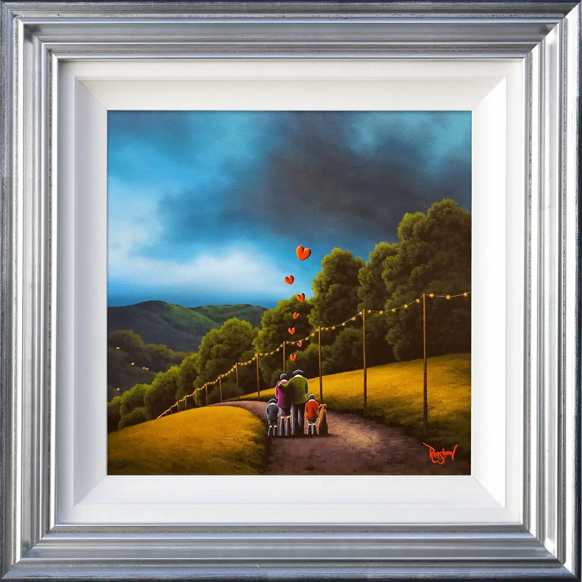 Loving Union - Original - SOLD by artist David Renshaw - Wyecliffe Galleries