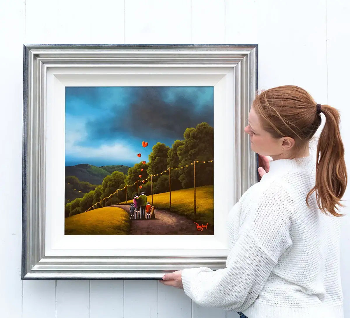 Loving Union - Original - SOLD by artist David Renshaw - Wyecliffe Galleries