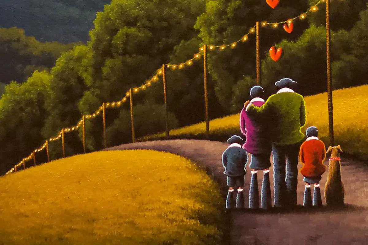Loving Union - Original - SOLD by artist David Renshaw - Wyecliffe Galleries