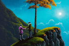 Lovingly Guided - Original - SOLD by artist David Renshaw - Wyecliffe Galleries