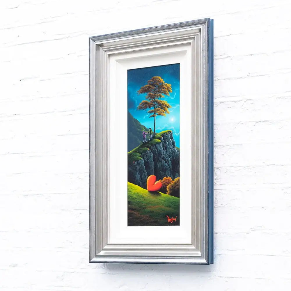 Lovingly Guided - Original - SOLD by artist David Renshaw - Wyecliffe Galleries
