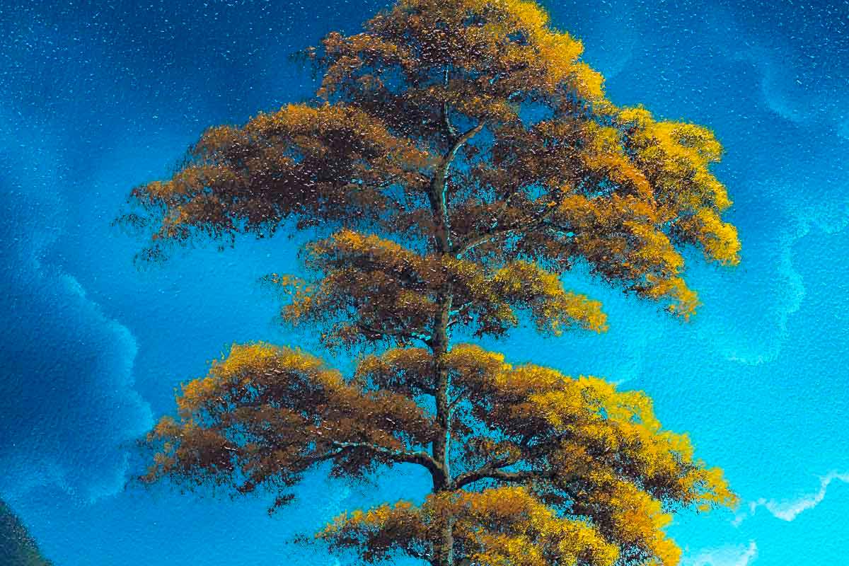 Lovingly Guided - Original - SOLD by artist David Renshaw - Wyecliffe Galleries
