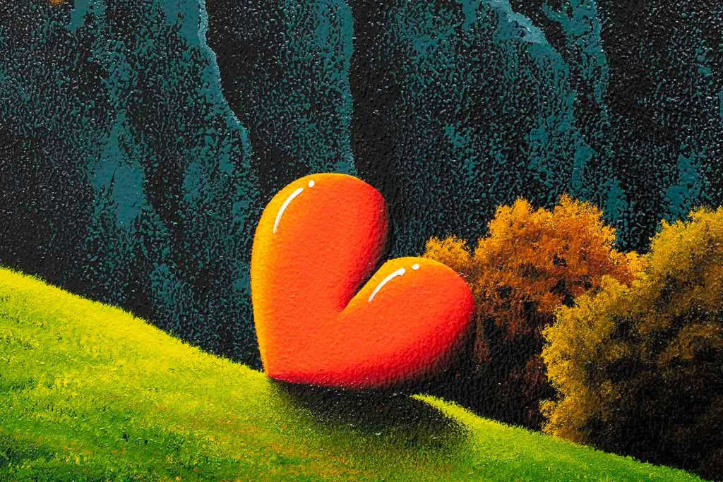 Lovingly Guided - Original - SOLD by artist David Renshaw - Wyecliffe Galleries