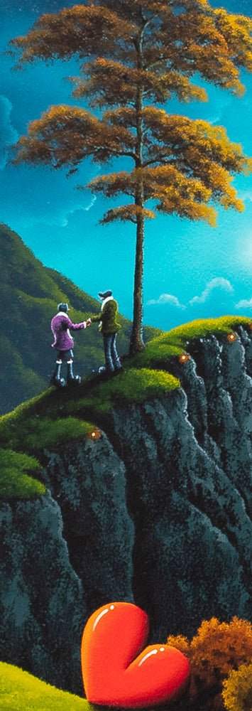 Lovingly Guided - Original - SOLD by artist David Renshaw - Wyecliffe Galleries