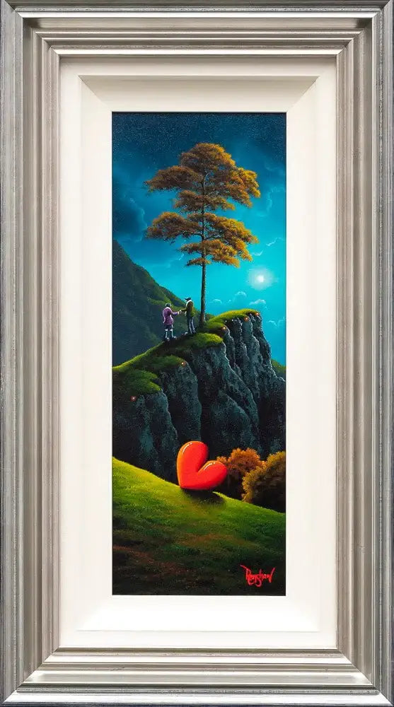 Lovingly Guided - Original - SOLD by artist David Renshaw - Wyecliffe Galleries