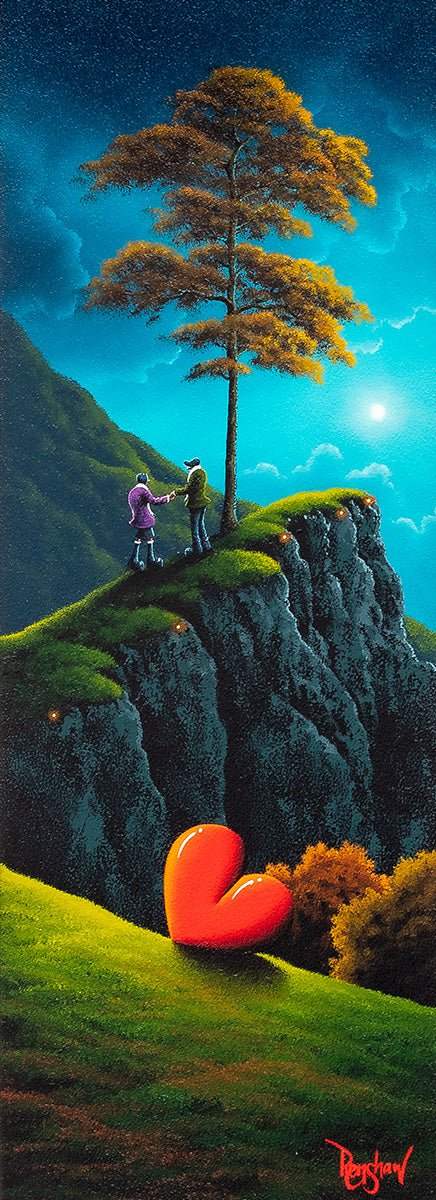 Lovingly Guided - Original - SOLD by artist David Renshaw - Wyecliffe Galleries