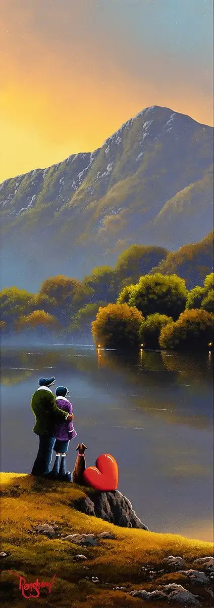 Lucky Me - SOLD by artist David Renshaw - Wyecliffe Galleries