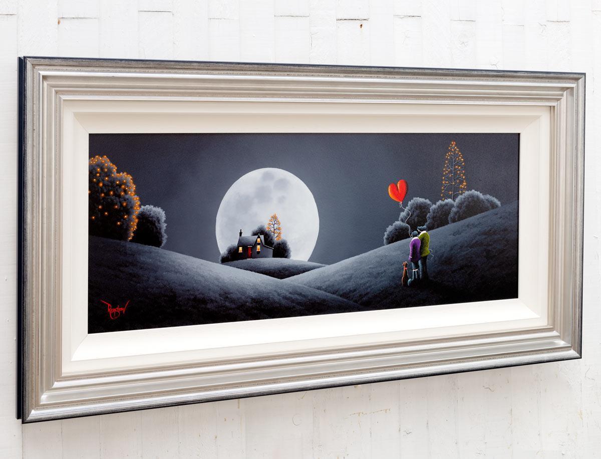 Lunar Love David Renshaw Framed
