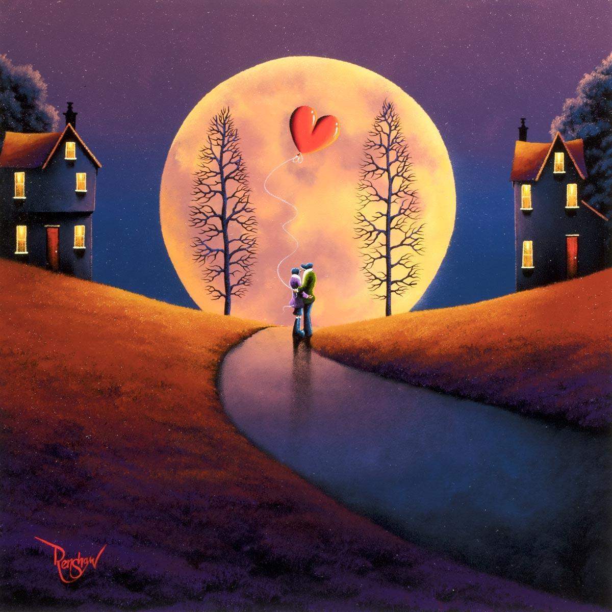 Lunar - SOLD by artist David Renshaw - Wyecliffe Galleries