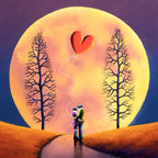 Lunar - SOLD by artist David Renshaw - Wyecliffe Galleries