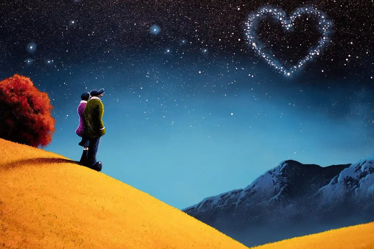 Made of Stars - SOLD by artist David Renshaw - Wyecliffe Galleries