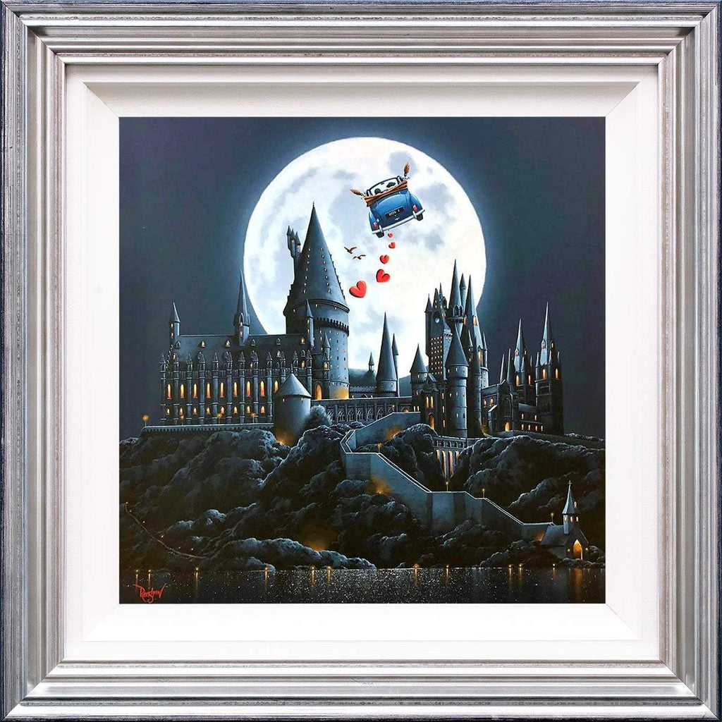 Magic in the Moonlight - Original - SOLD by artist David Renshaw - Wyecliffe Galleries