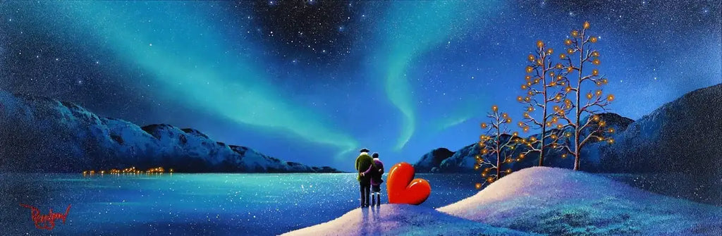 Magic on the Horizon - SOLD by artist David Renshaw - Wyecliffe Galleries