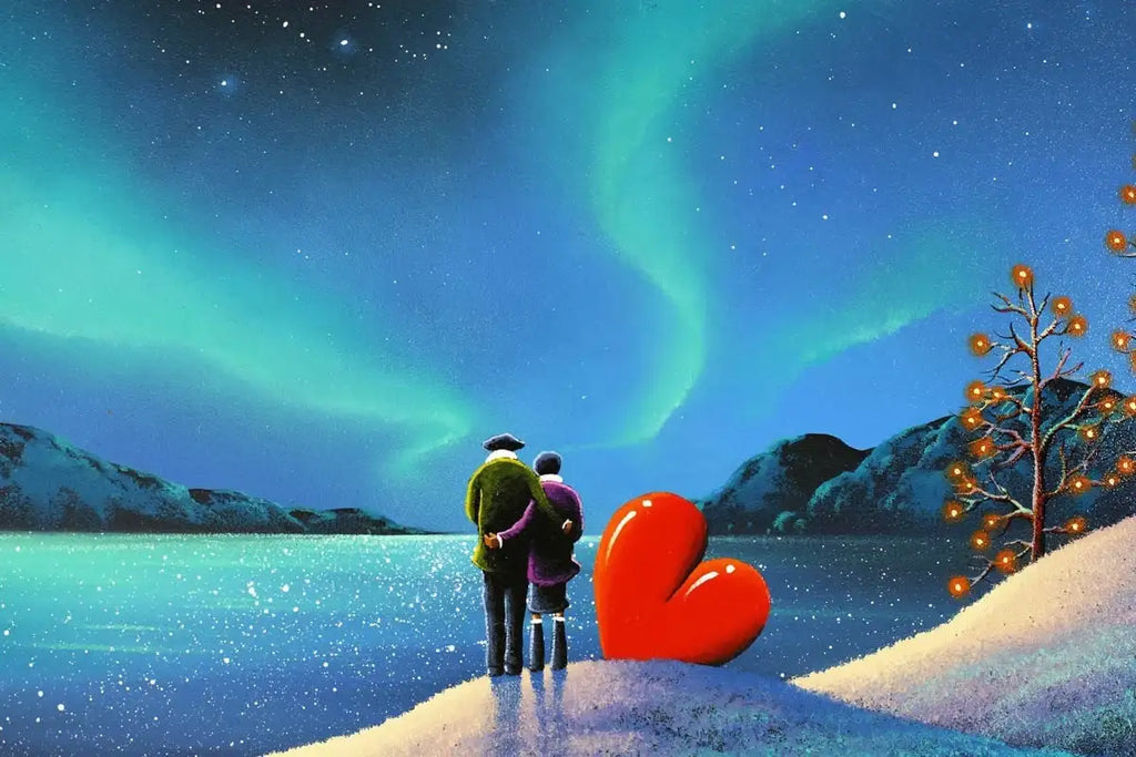 Magic on the Horizon - SOLD by artist David Renshaw - Wyecliffe Galleries