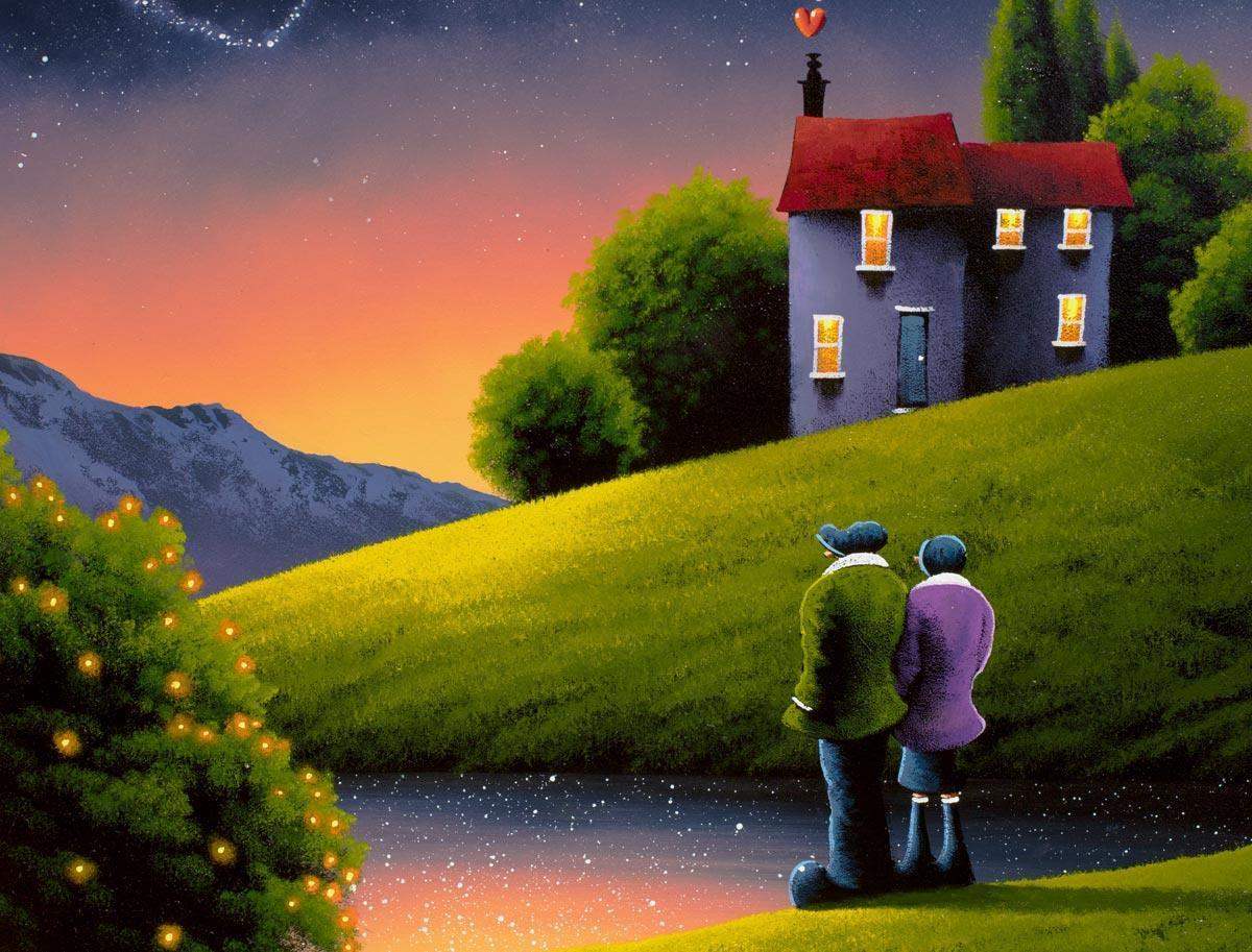 Make A Wish - SOLD by artist David Renshaw - Wyecliffe Galleries