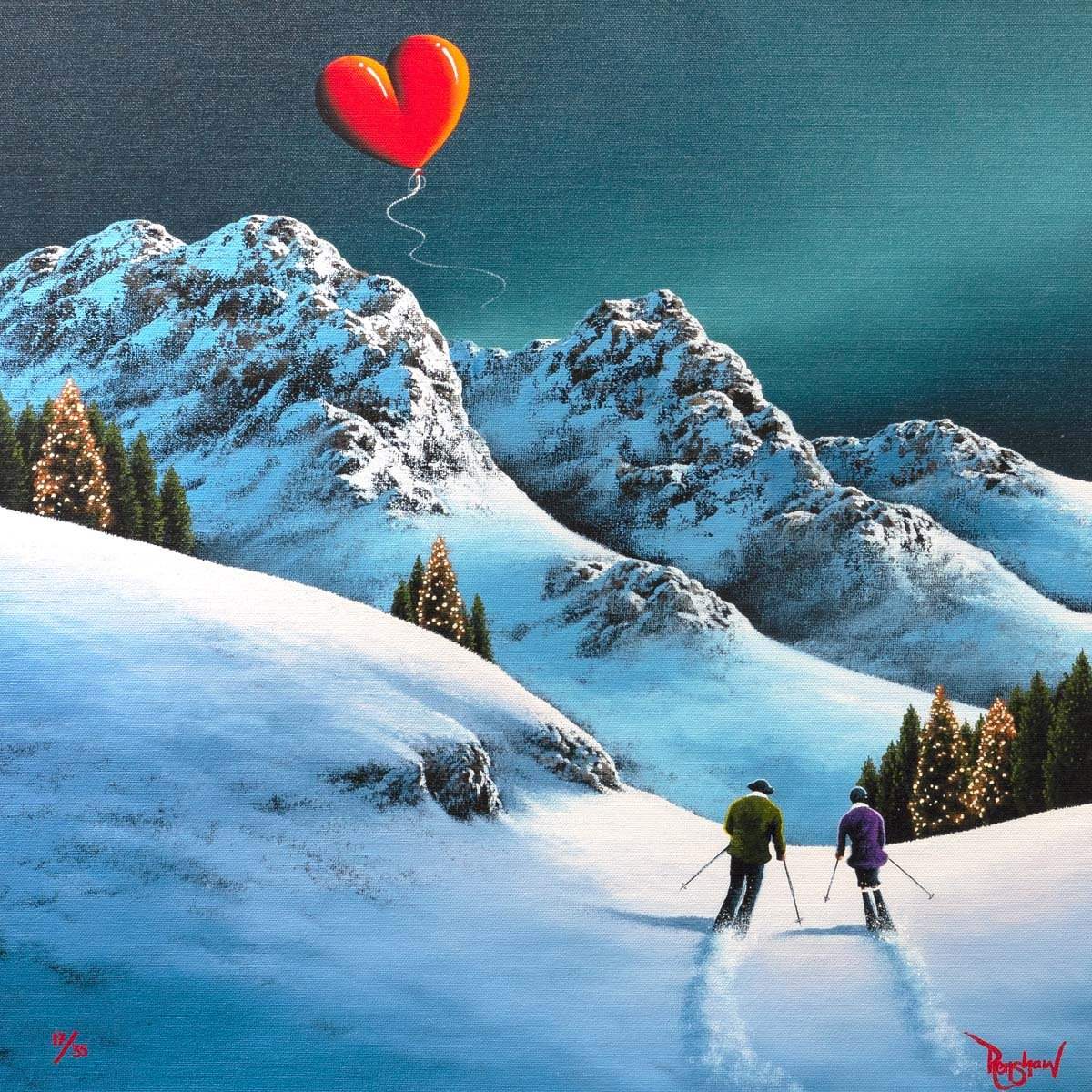 Making Our Own Path - Boutique Edition by artist David Renshaw - Wyecliffe Galleries