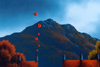 Making Our Way Home - Original - SOLD by artist David Renshaw - Wyecliffe Galleries