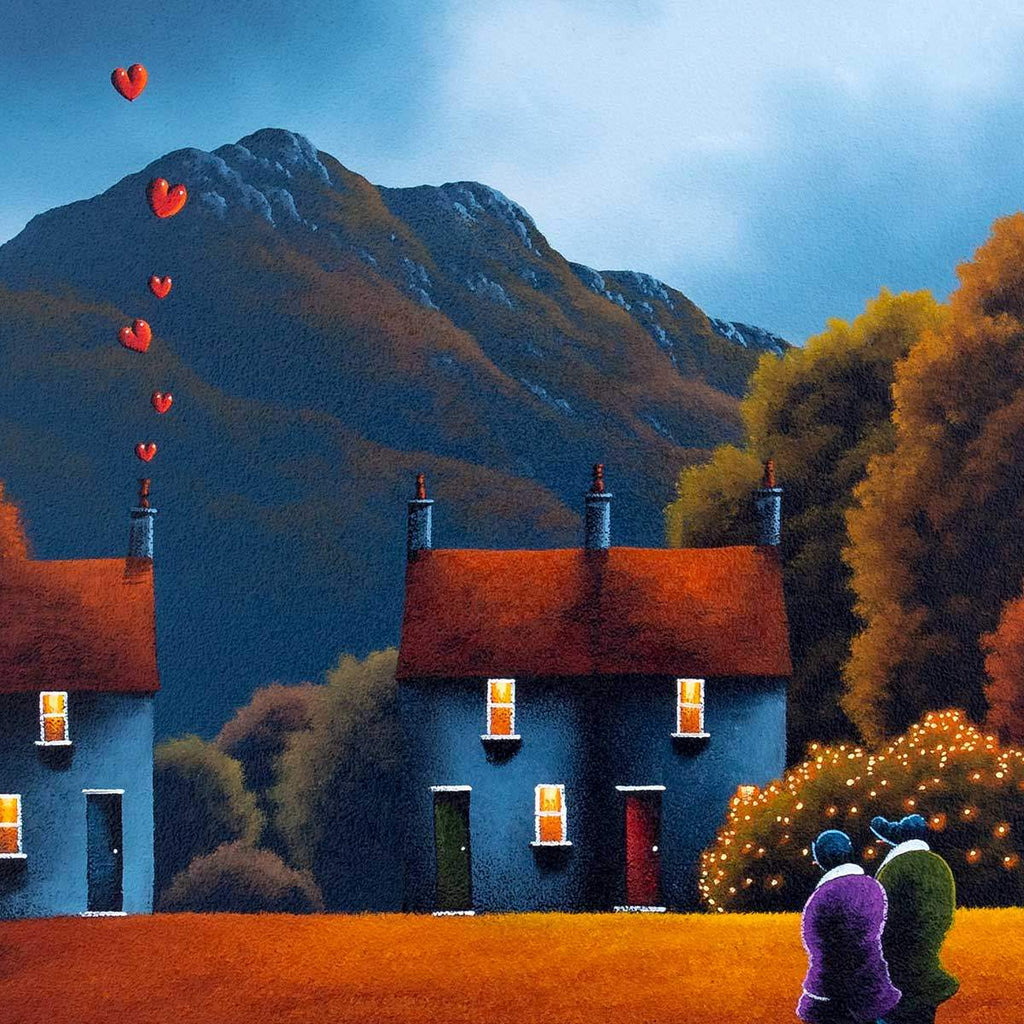Making Our Way Home - Original - SOLD by artist David Renshaw - Wyecliffe Galleries