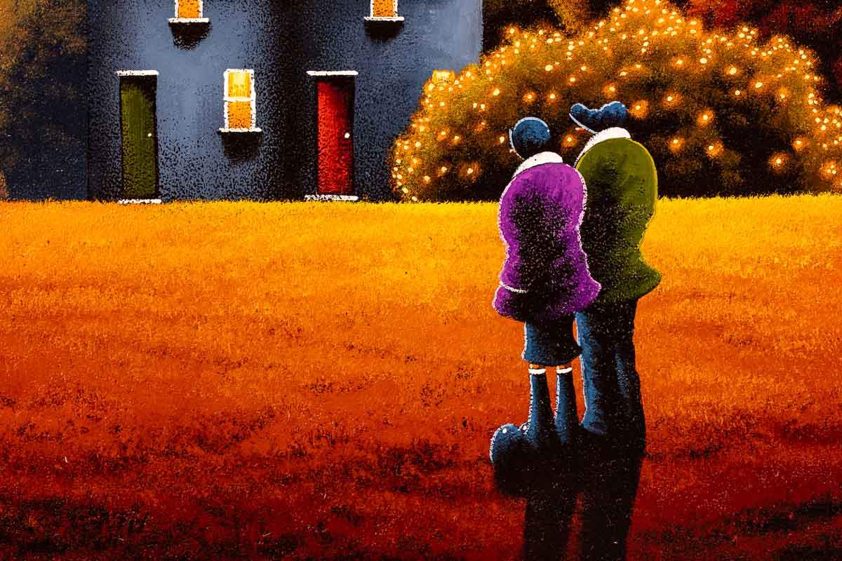 Making Our Way Home - Original - SOLD by artist David Renshaw - Wyecliffe Galleries